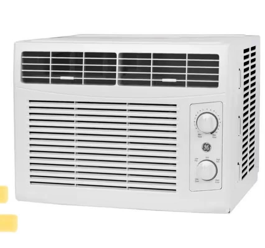 Two GE Air Conditioners - 5000 BTU