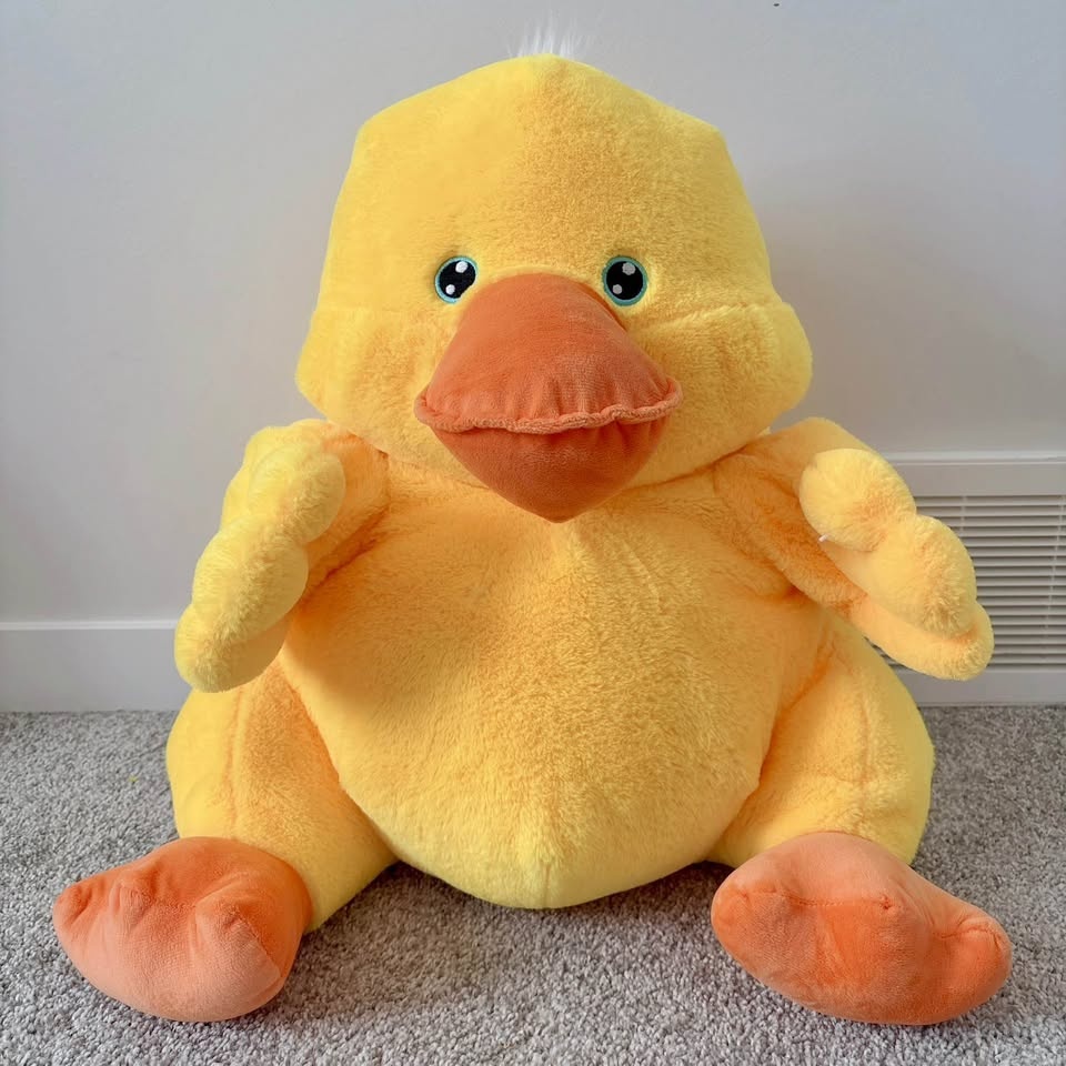 New Jumbo Plush Duck and Puppy Stuffed Toys - photo 2