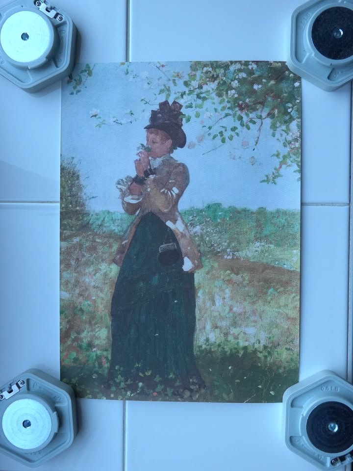 2 Canvas Wall Prints (8.5" x 12") - New Yorker & Winslow Homer - photo 2
