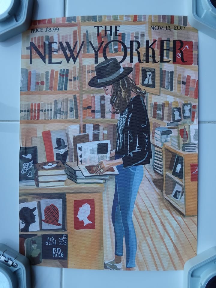 2 Canvas Wall Prints (8.5" x 12") - New Yorker & Winslow Homer - photo 3