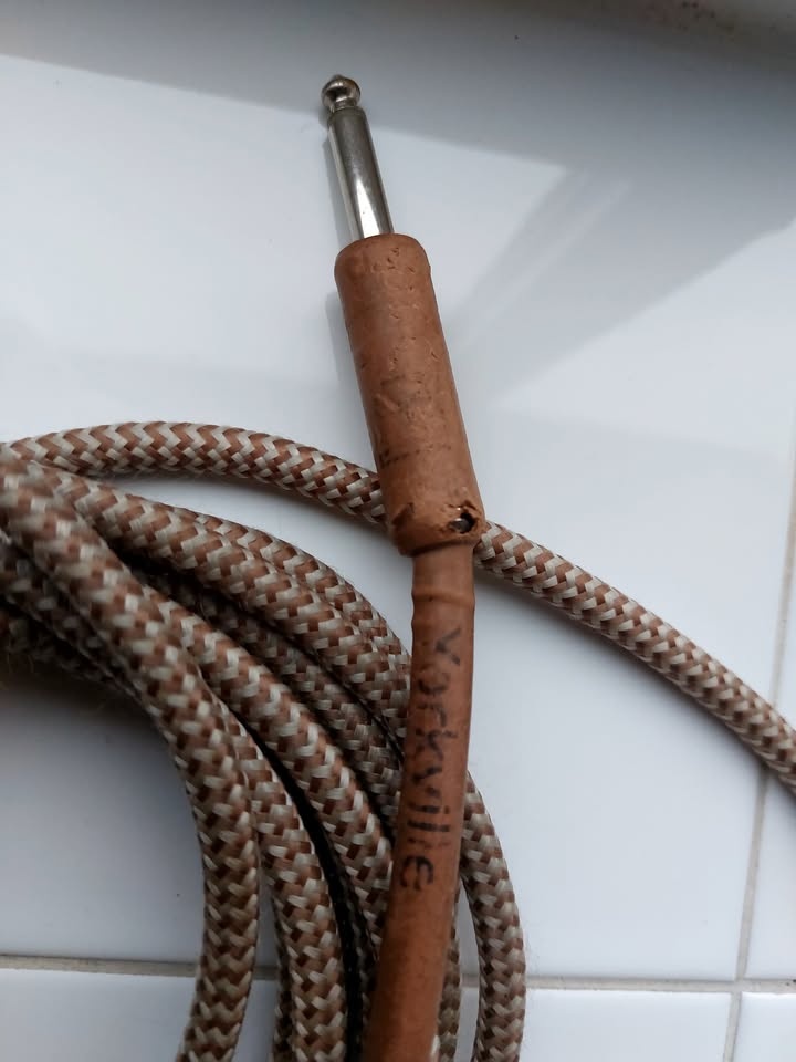15ft Retro-style Braided Electric Guitar Cable - photo 3