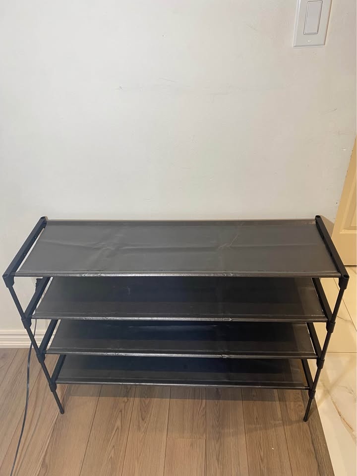 Brand New 4-Tier Shoe Rack Organizer - Space-Saving Hallway Stor - photo 2