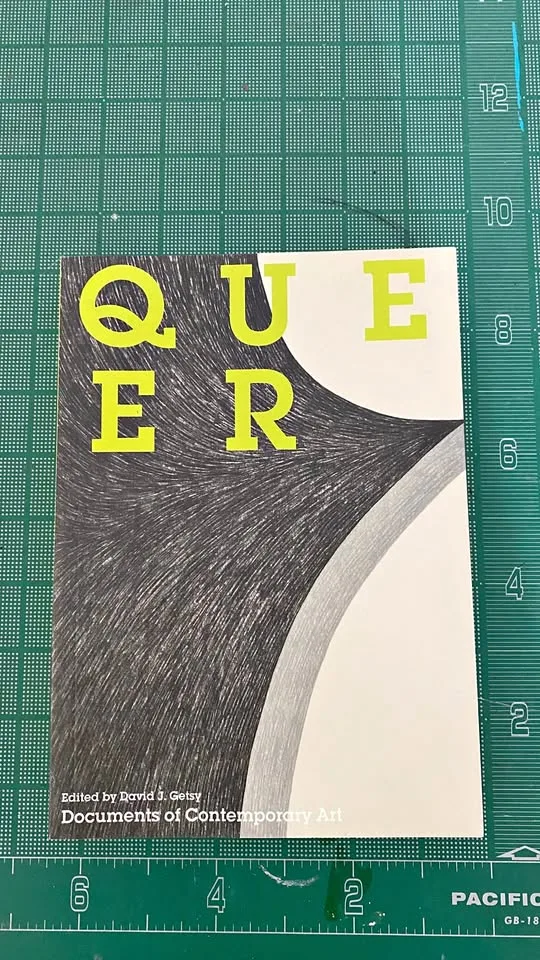 RARE/NEW Book - Queer: Documents of Contemporary ArT thumbnail