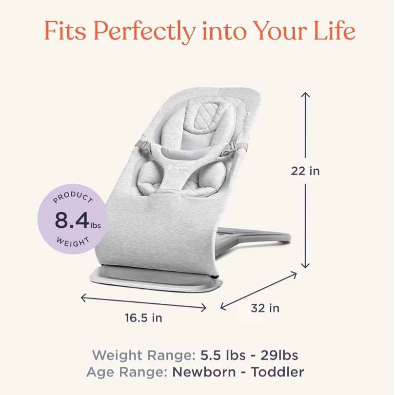 Ergobaby Evolve 3-in-1 Bouncer - photo 3