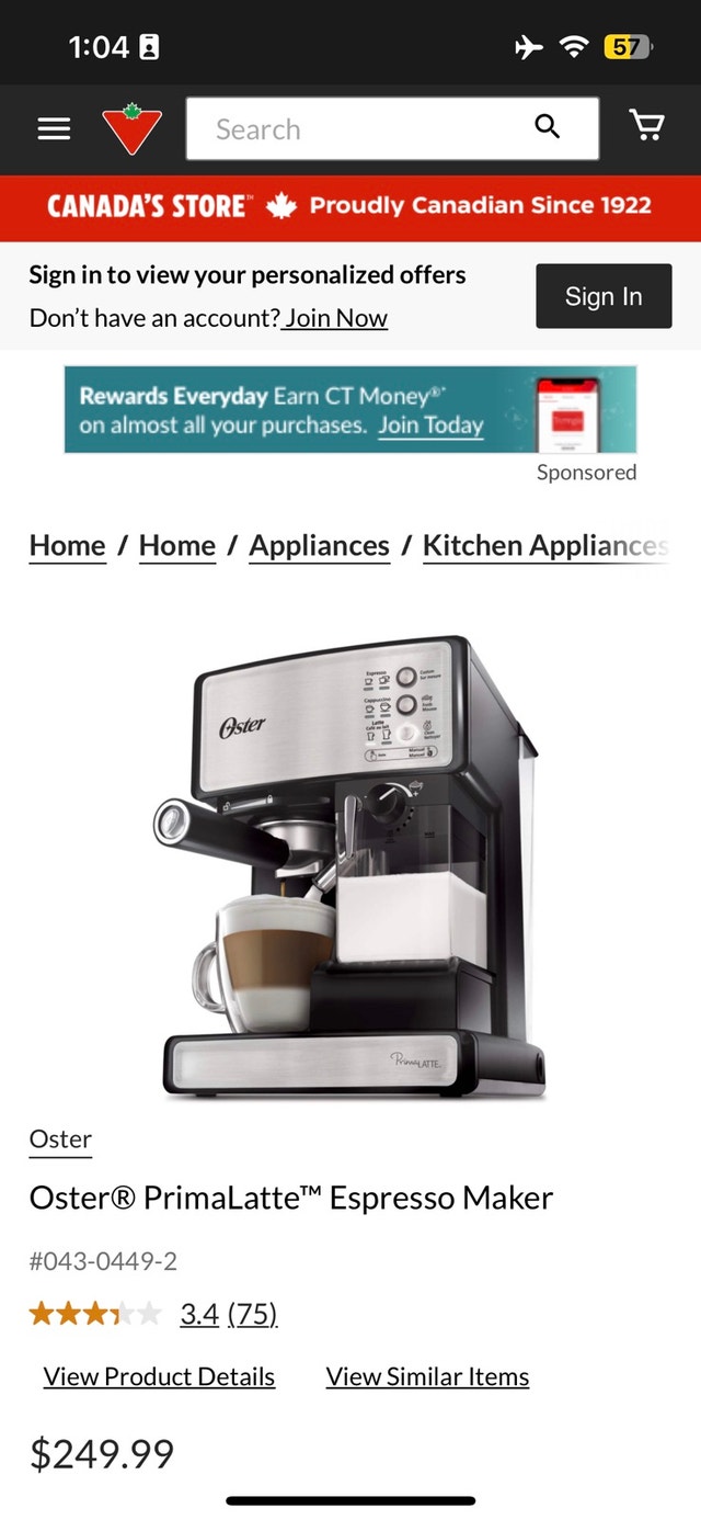 Oster PrimaLatte Espresso Machine w/ Glasses - photo 3