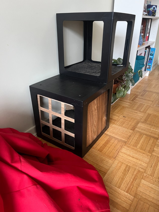 Fun cat tree house with padding by BeOneBreed - photo 2