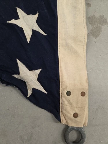 WWII Era 48-Star U.S. Flag – 8x5 Ft – Sewn Stars – Cotton Buntin - photo 5