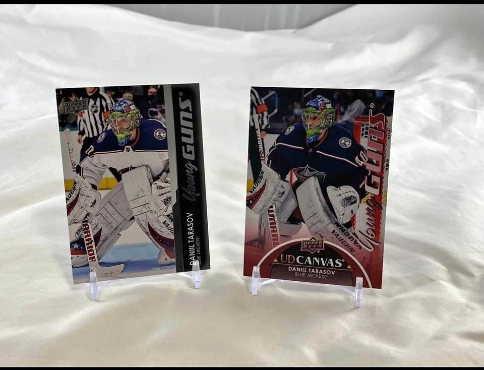 2021-22 Extended Series Daniil Tarasov Young Guns & UD Canvas