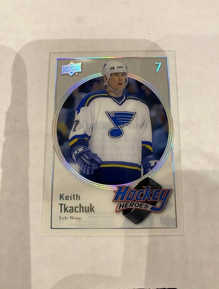 2023-24 Extended Series Keith Tkachuk Hockey Heroes Acetate - St