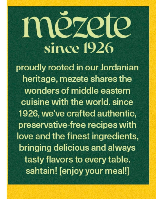 Mezete Traditional Middle Eastern Sauces 3-Pack - photo 4