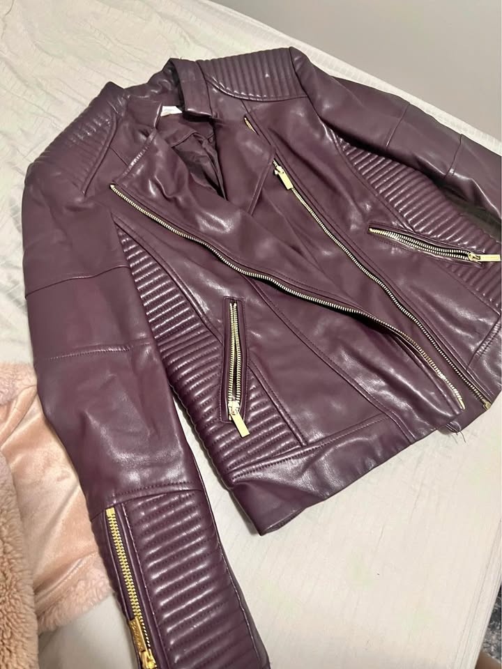 CK LEATHER JACKET