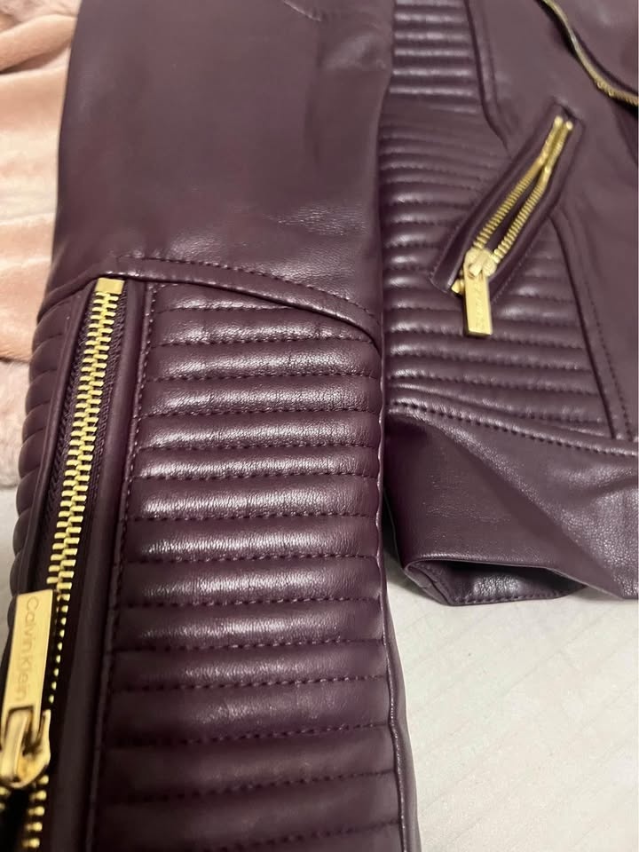 CK LEATHER JACKET - photo 2