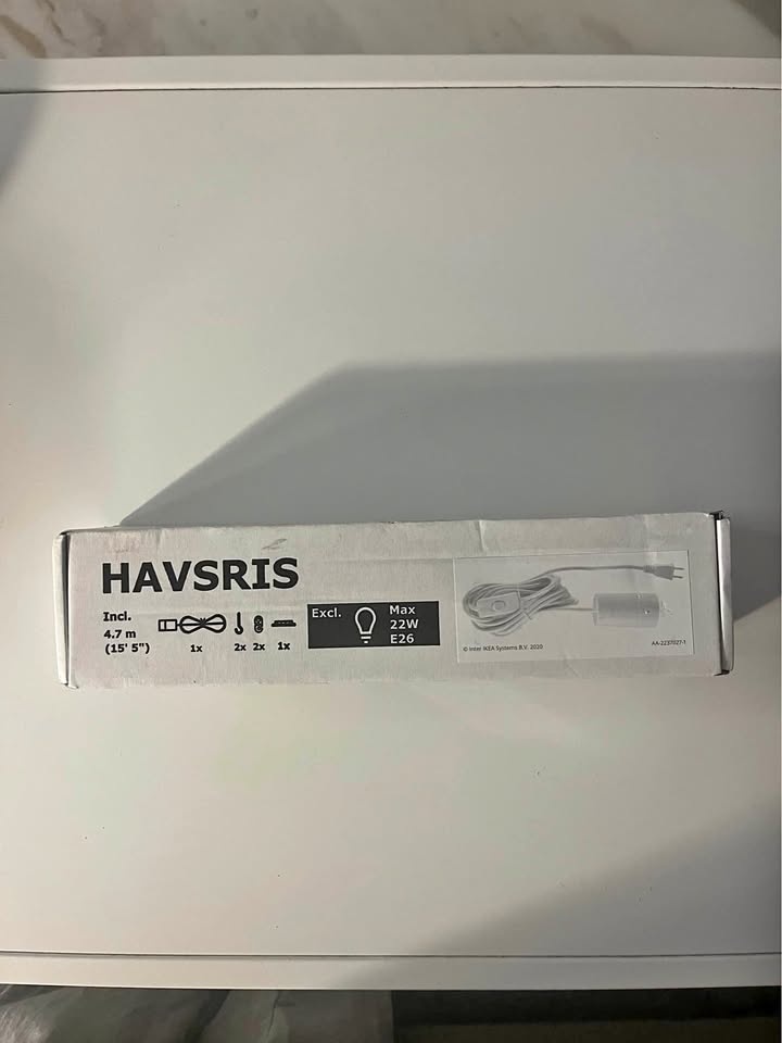 Havsris lamp cord