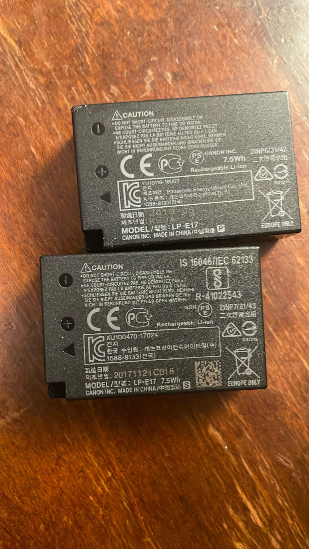Canon LP-E17 Battery - photo 2