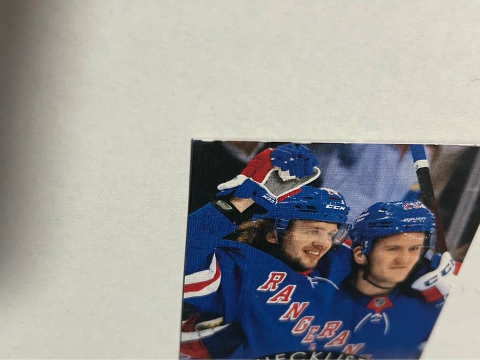 2021-22 Series 2 Panarin Fox UD Canvas Checklist Black - NY Rang - photo 2
