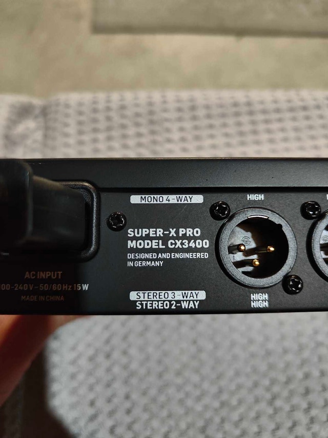 Behringer Super-X Pro CX3400 Crossover - photo 3