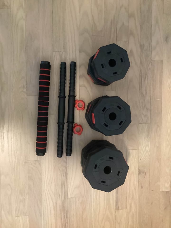 Adjustable dumbbells set - photo 2