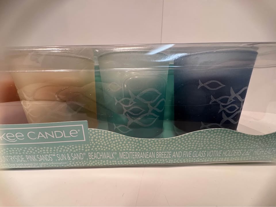 Yankee Candle Summer Seaside Silhouettes Votive Gift Set - photo 2
