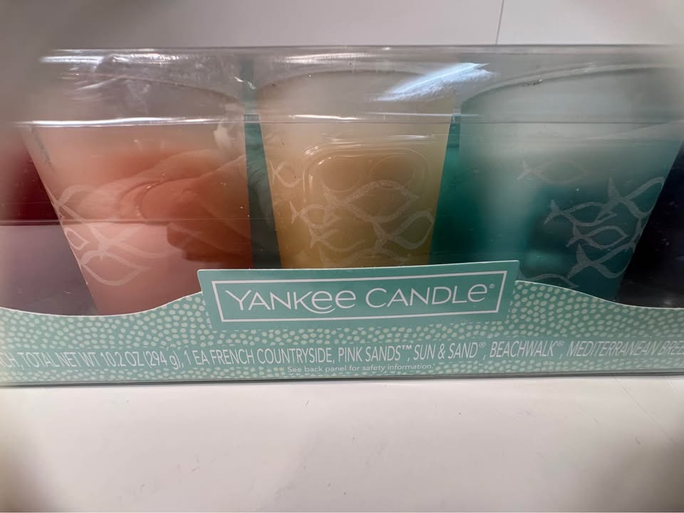 Yankee Candle Summer Seaside Silhouettes Votive Gift Set - photo 4