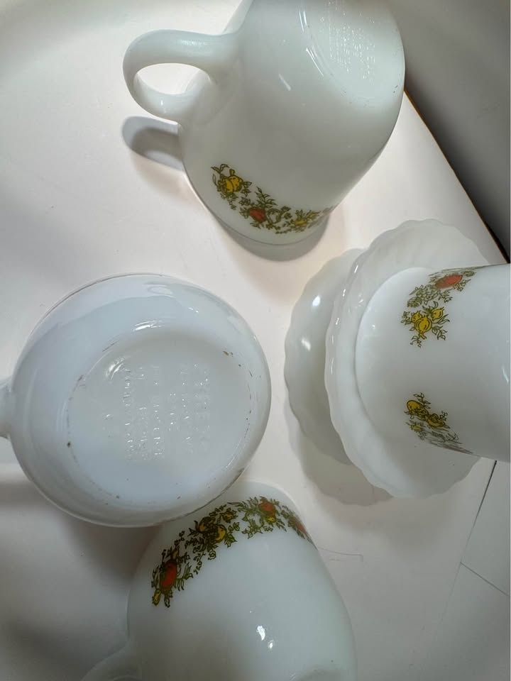 VINTAGE Pyrex Spice of Life Mugs (Set of 4) - photo 4