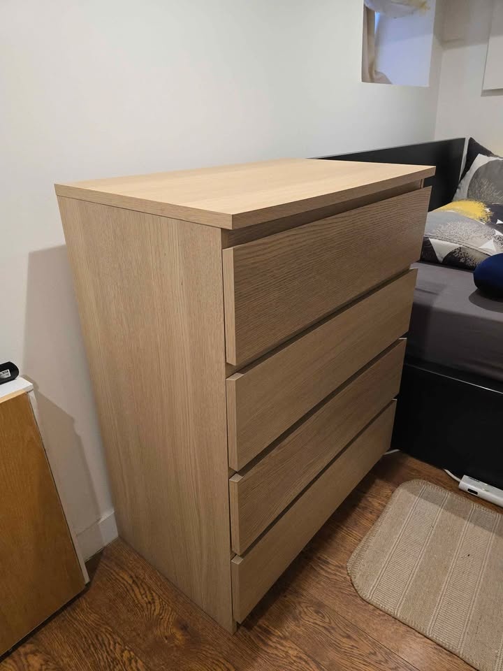 IKEA MALM Dresser 4 Drawers - photo 2