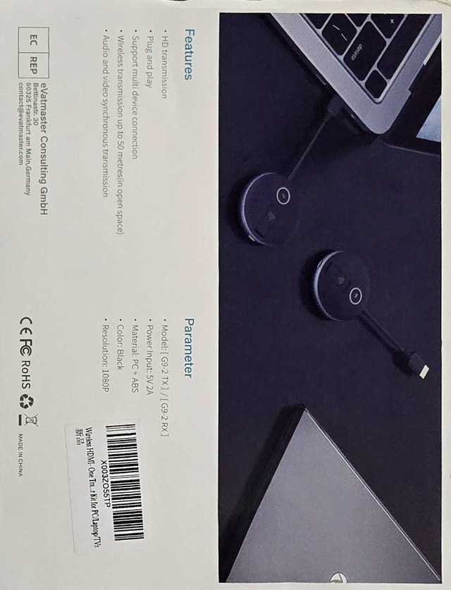 Wireless HDMI G9R Pro Transmitter & 2 Receivers - photo 5