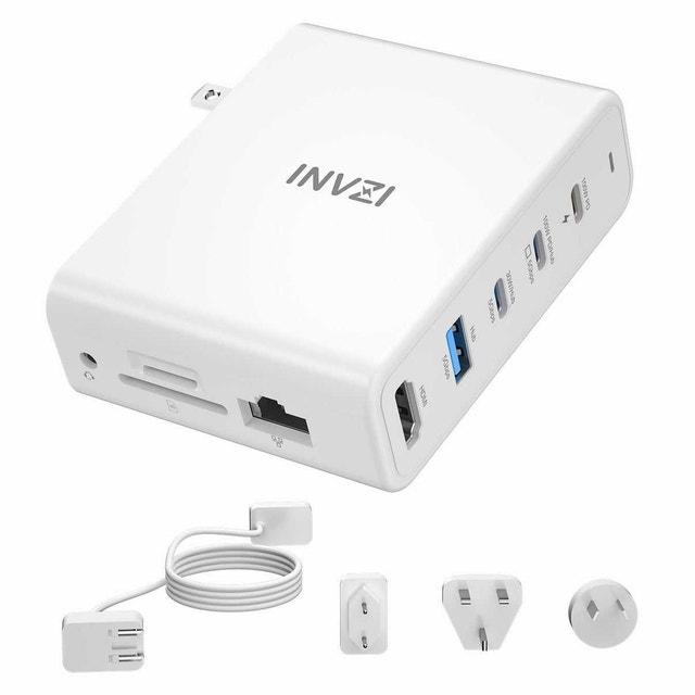 INVZI Docking Station & 100W GaN USB-C Charger - photo 3