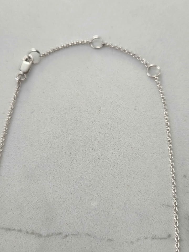 Tashi 925 Sterling Silver Heart Necklace | Minimalist Dainty Jew - photo 5