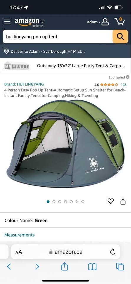 Camping Equipment: Pop Tent & Sleeping Bag - photo 3