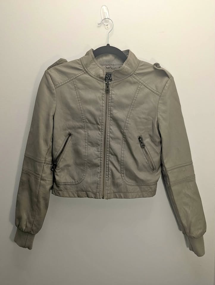 Grey Jacket with Adjustable waist