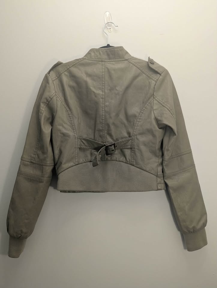 Grey Jacket with Adjustable waist - photo 2