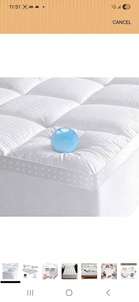 Mattress Topper Queen Size
