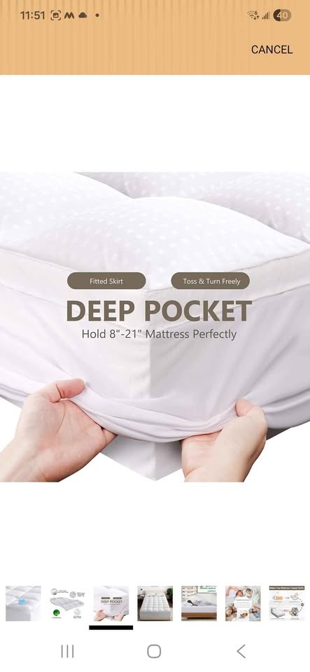 Mattress Topper Queen Size - photo 5