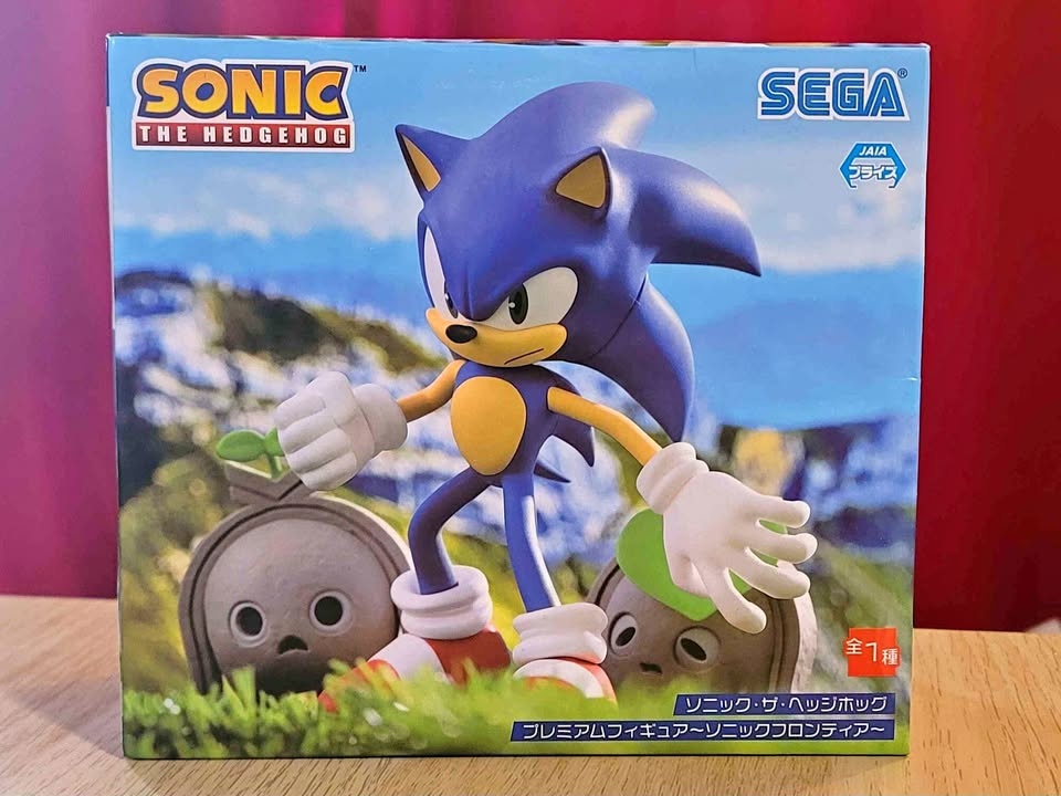 Sonic The Hedgehog Frontiers Statue w/box