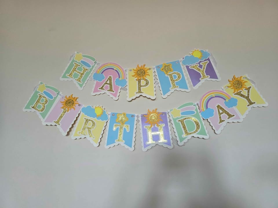 Baby Birthday Banner Handmade - photo 3