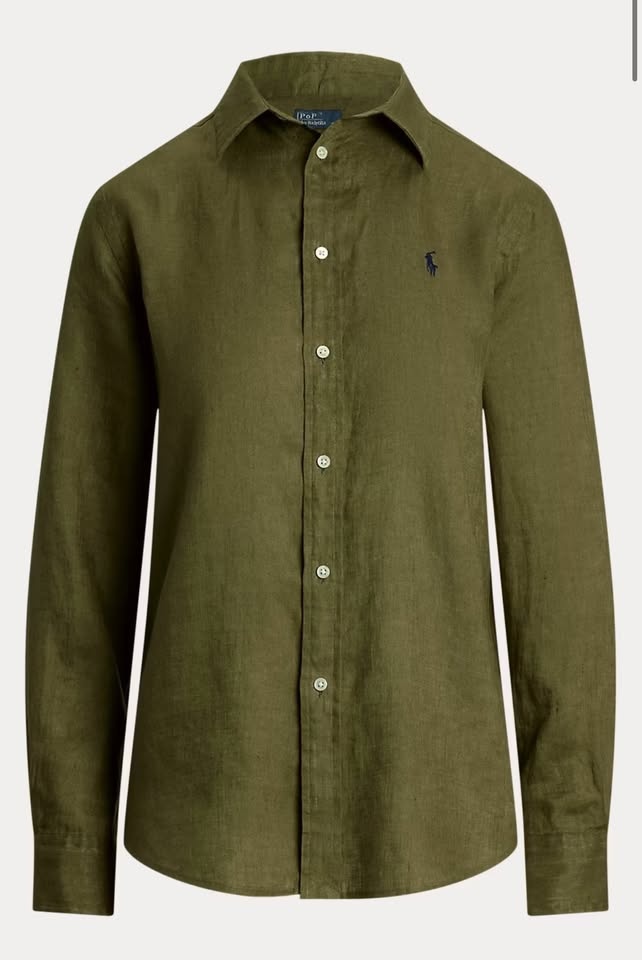 Ralph Lauren Classic Fit Linen Button Down - photo 3
