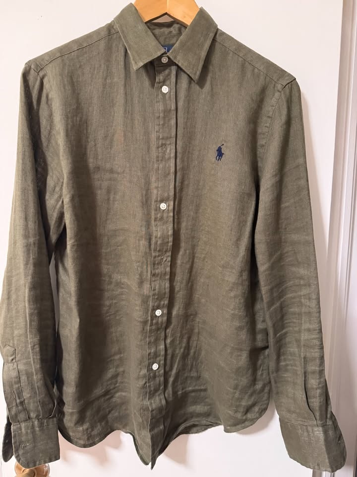 Ralph Lauren Classic Fit Linen Button Down - photo 4