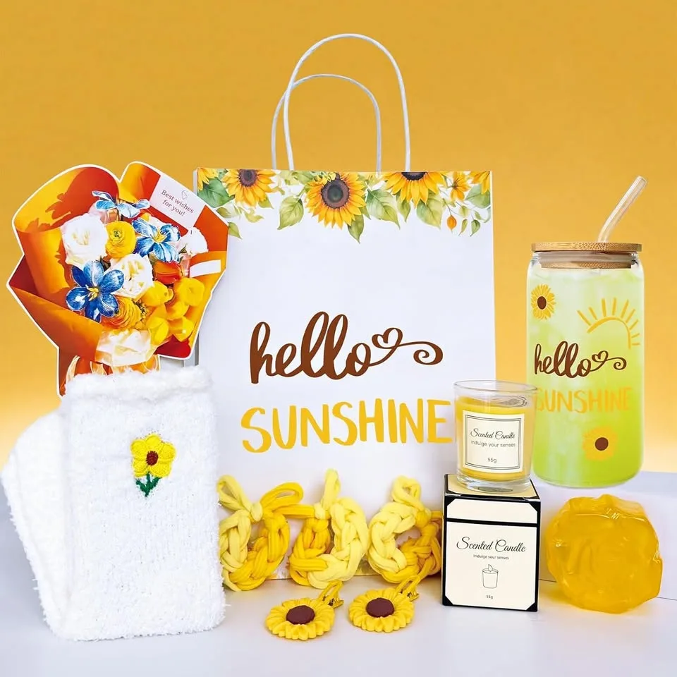 New~Birthday/Get Well Gifts for Women, Sunflower(11 Pcs) thumbnail