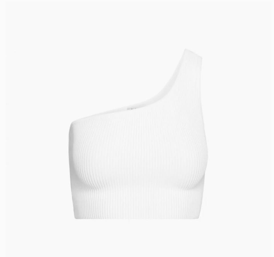CLOSET SALE: Sculpt Knit One-Shoulder Cropped Tank - photo 3