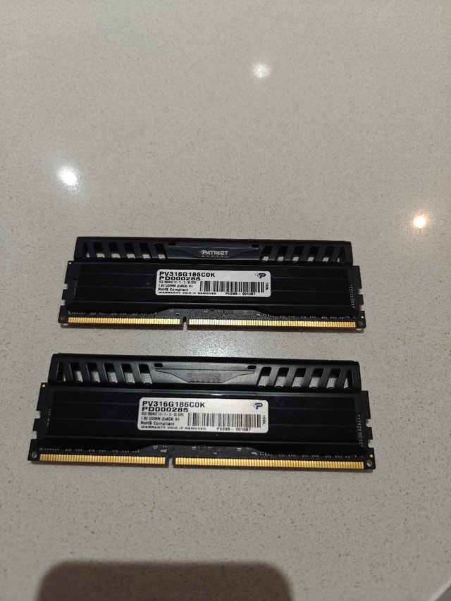 Patriot 16gb (2x8gb) DDR3 RAM - photo 2