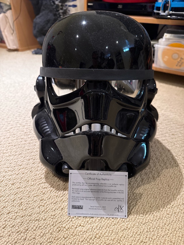 Starwars EFX Shadow Stormtrooper Helmet