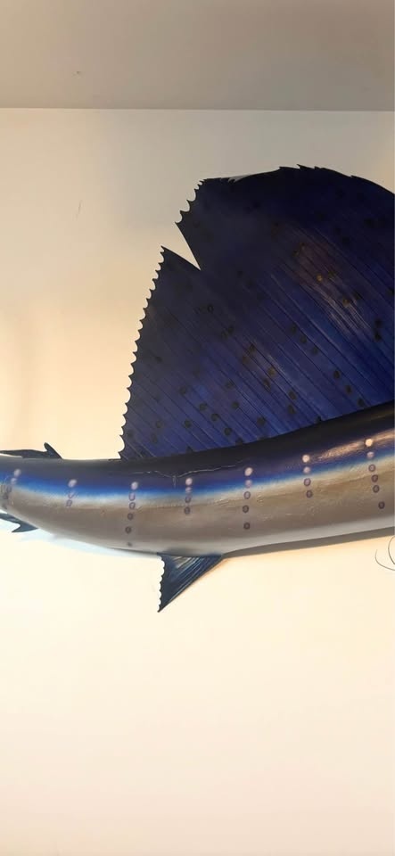 Oversized Sailfish Wall Mount – 8 Ft Fiberglass Replica - photo 5