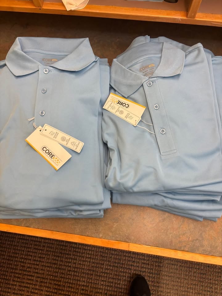 22 Light Blue CORE365 Polo Shirts (11M & 11L) - photo 5