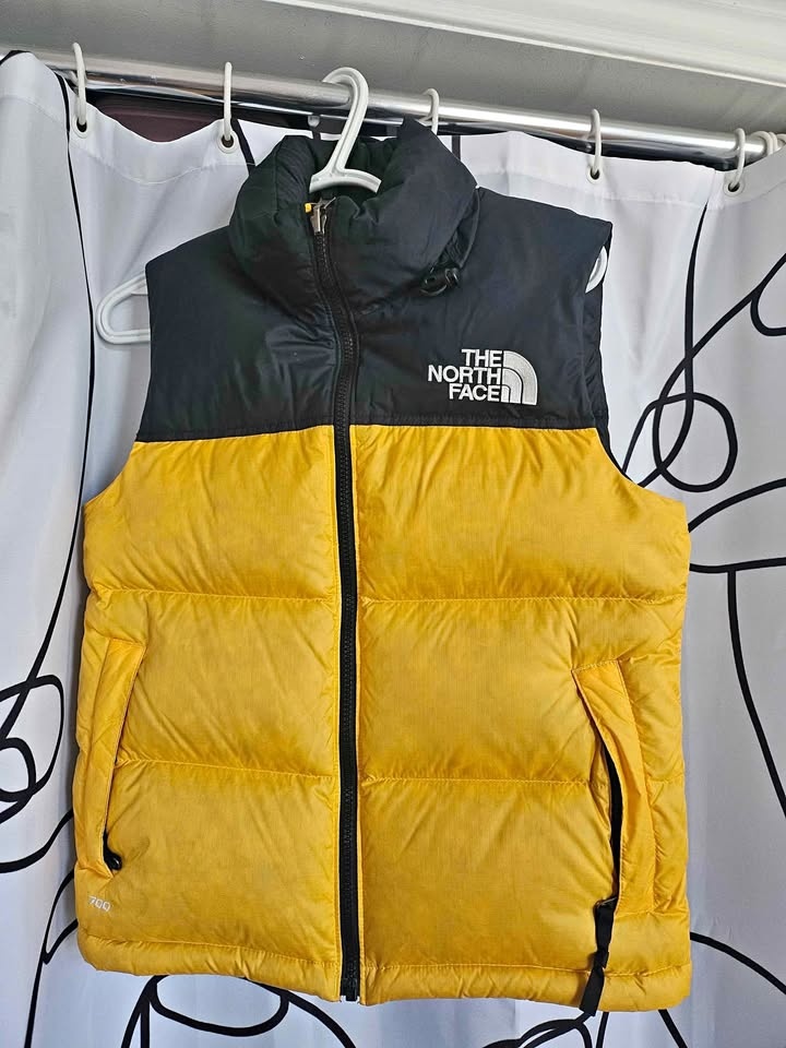 North Face Vest - Yellow XS Womens