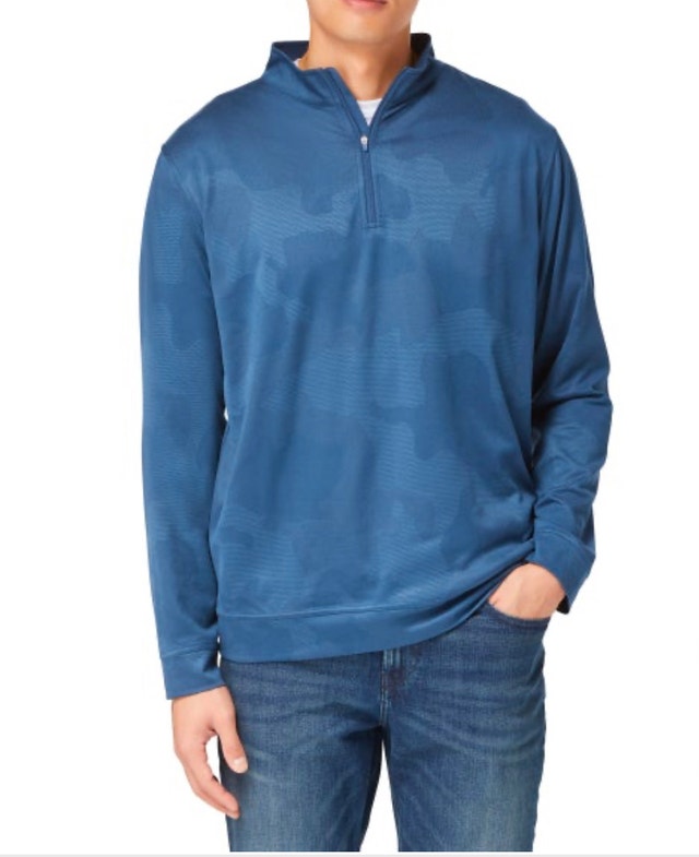 Brand New Signature 1/4 Zip Active Casual T-Shirt