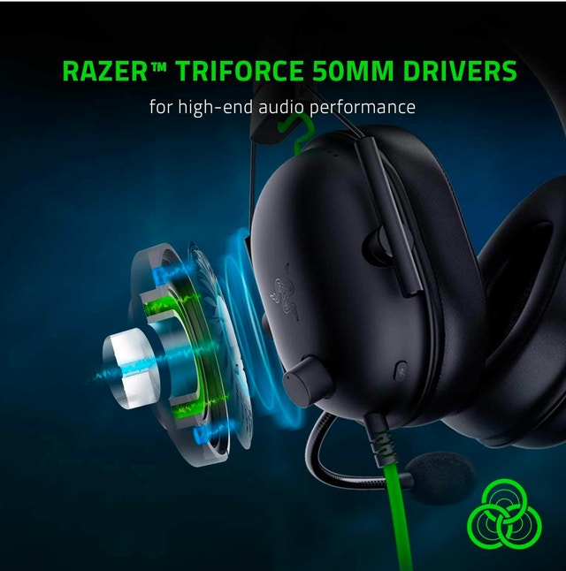 Razer BlackShark V2 X Gaming Headset for PS5/Xbox/PC - photo 2