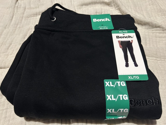 Brand New Bench Fleece Joggers Pants Trousers - XL