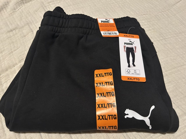 Brand New Puma Cat Fleece Joggers Pants Trousers - photo 4