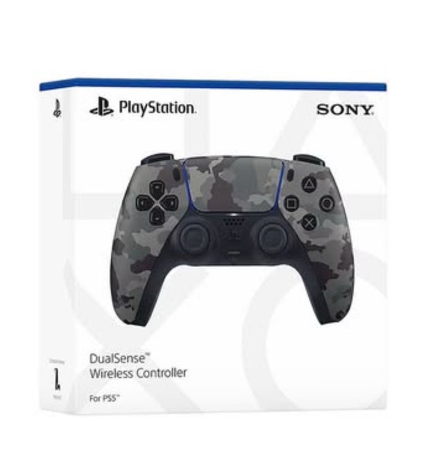 Sony Playstation 5 DualSense Wireless Controller Gray Camouflage