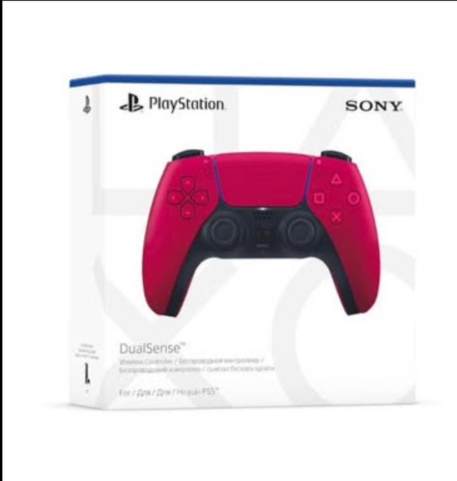 New Sealed PS5 PlayStation 5 DualSense Wireless Controller - Red - photo 2